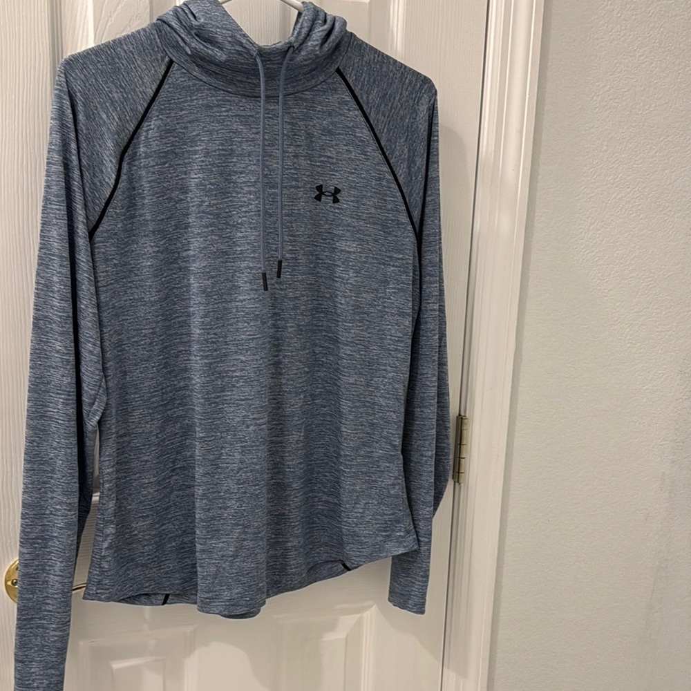 Under Armour Heathered Blue Pullover